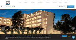 Desktop Screenshot of hotelpizzomunno.it